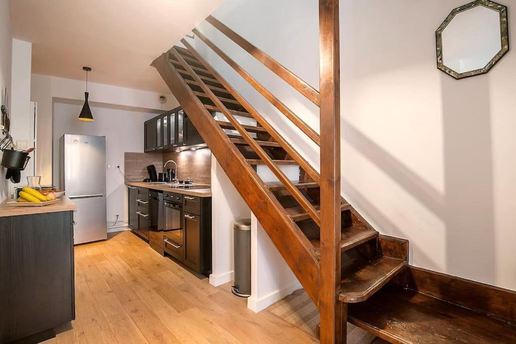 Rare Appart 2 Chambres En Duplex Design Au Panier Марсель Экстерьер фото