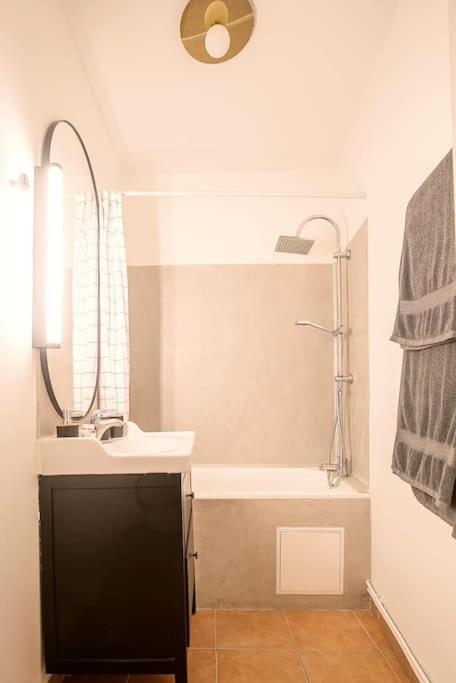 Rare Appart 2 Chambres En Duplex Design Au Panier Марсель Экстерьер фото